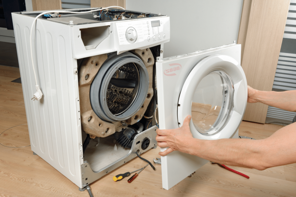 8 Nguyên nhân máy giặt không quay lồng
